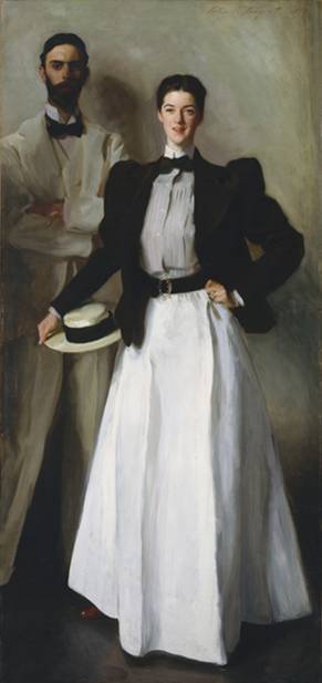 Mr. and Mrs. I. N. Phelps Stokes 1897  	by John Singer Sargent 1856-1925  The Metropolitan Museum of Art New York NY  38.104